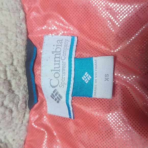 Columbia Boy's Barlow Pass Blue Down Insulated Synthetic Top Jacket XS - Picture 9 of 12